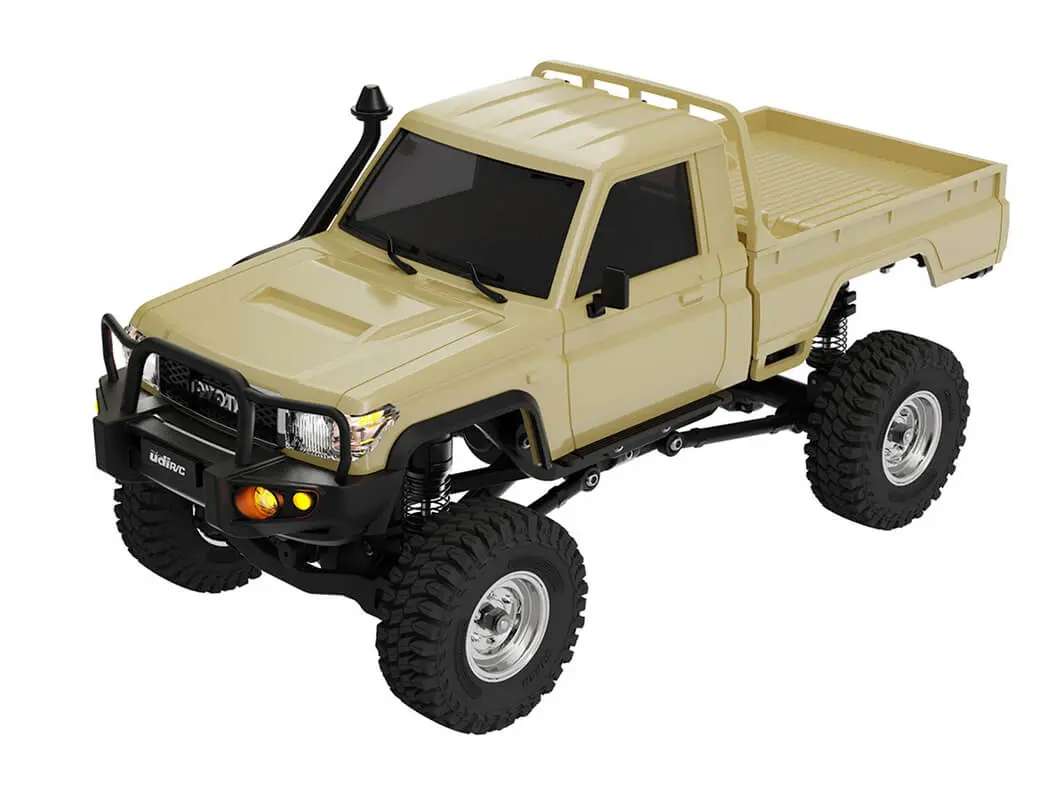 UDI RC Toyota Land Cruiser RTR 1/24 Brushless Crawler - Sand
