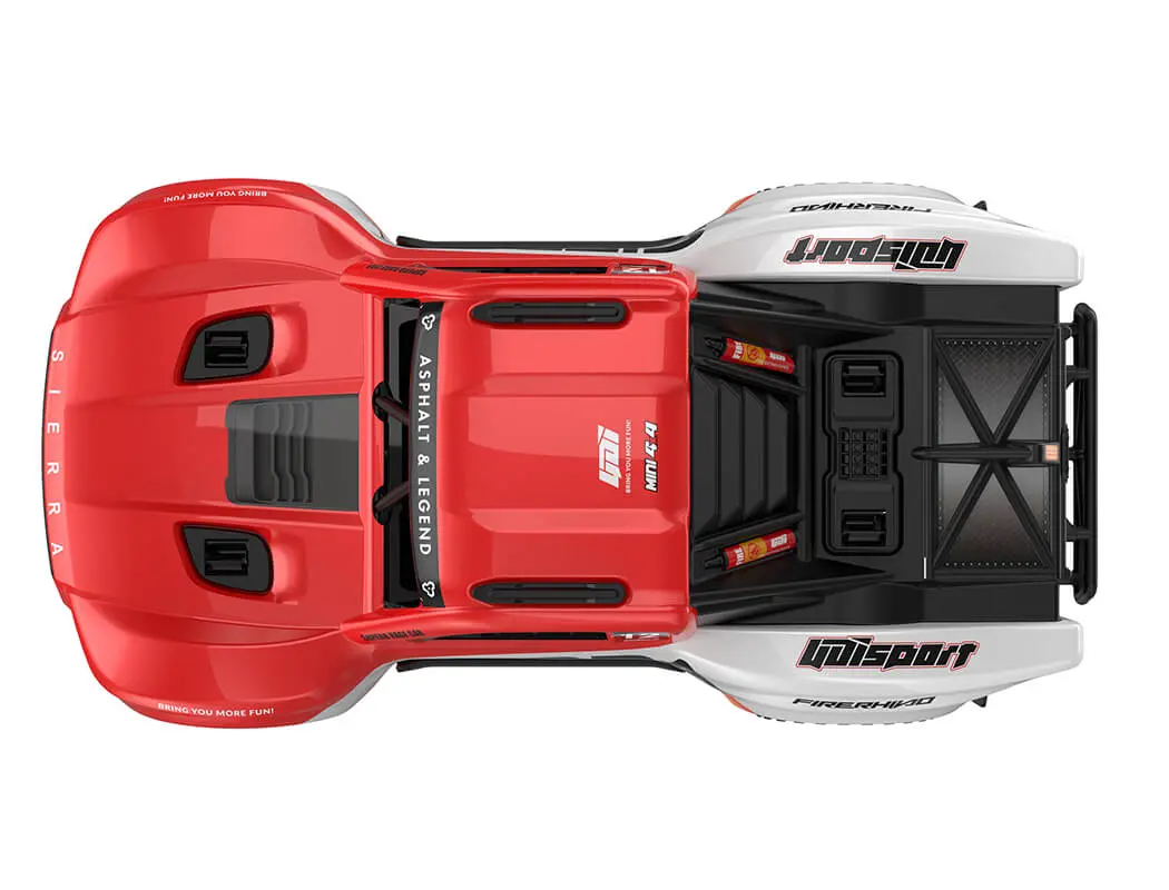 UDI RC 1/12 Sierra 4WD Short Course Truck Brushless RTR - Red