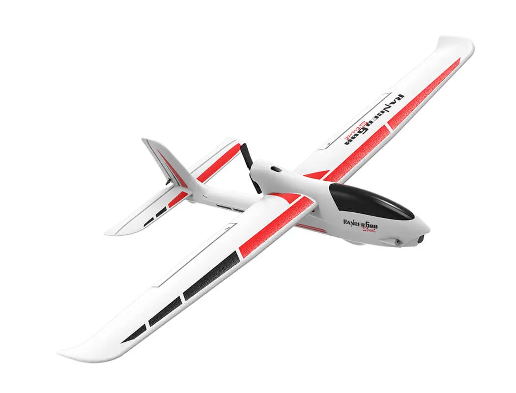 Volantex Ranger 600 Stunt 4CH Glider 600mm with Gyro RTF White
