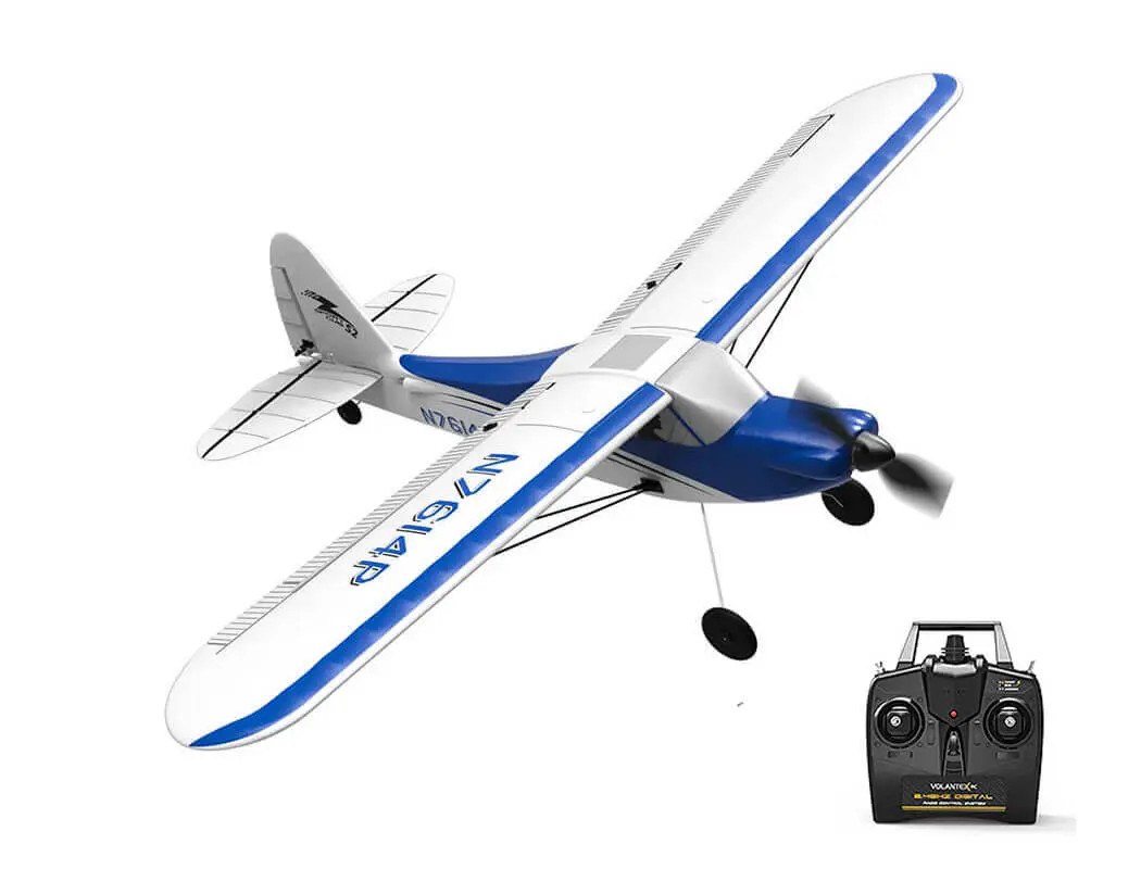 Volantex Sport Cub 500 4CH RTF 500mm Brushed w/Gyro EPP Blue