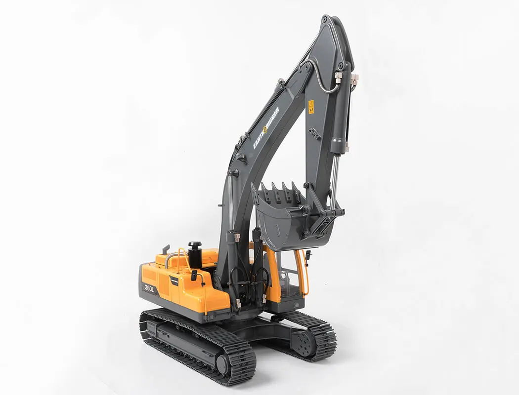 RC4WD 1/14 Scale RTR Earth Digger 360L Hydraulic Excavator (Yellow)